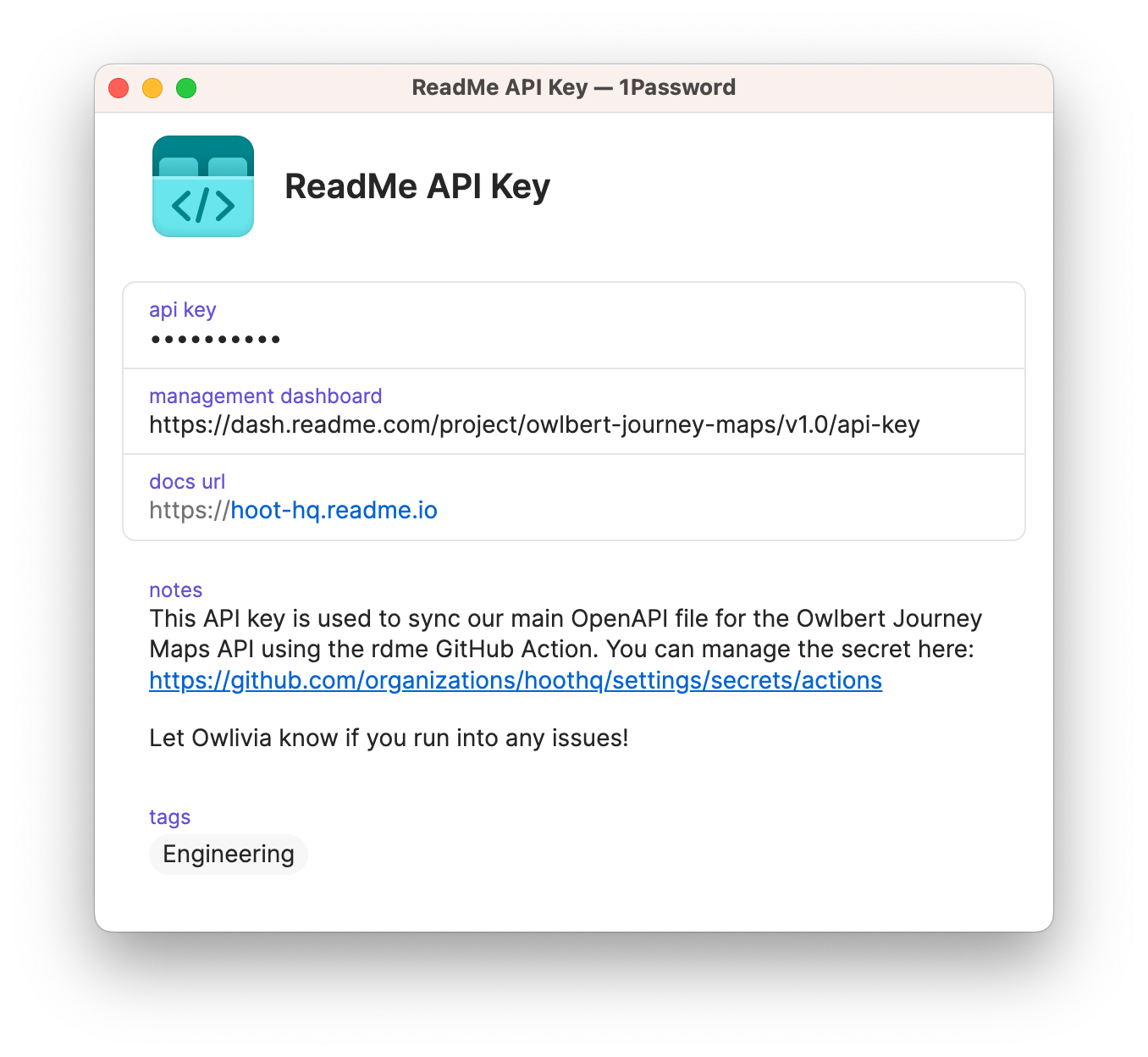Authenticating Into ReadMe’s CLI With 1Password and Your Fingerprint ☝️